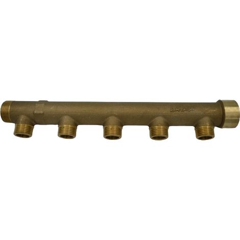 Collecteur sanitaire FC M/F 3/4" M 1/2" - 5 groupes WATTS (1/3)