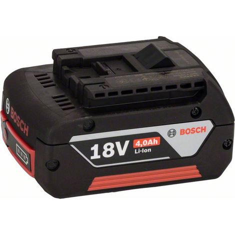Batterie Li-Ion 18V 4,0Ah – Protection ECP contre surcharge – Technologie COOLPACK pour dissipation chaleur – Compatible Bosch Professional 18V (1/3)