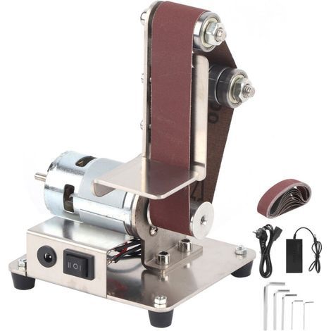 775 meuleuse multifonctionnelle Mini ponceuse à bande électrique bricolage polissage rectifieuse 110-240VEU Plug (1/5)