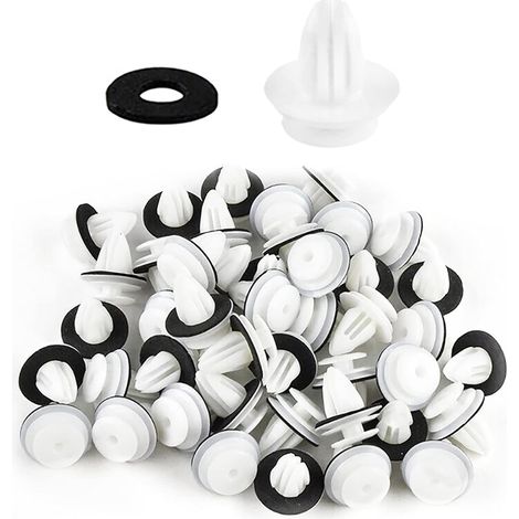 25Pcs Car Clips, Fastener Clips, Car Fastener Clip, Universal Retainer Vehicle Clips Rivets, Car Door Clips Fastener, for Auto Cars Door Panels