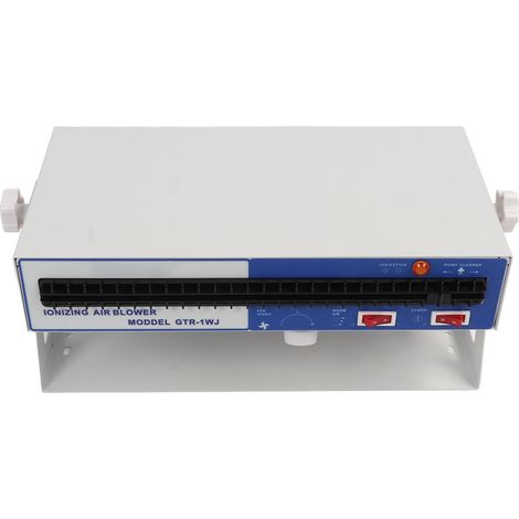 Souffleur d'air ionisant ventilateur dissolvant d'électricité statique horizontale vent réglable ioniseur de décharge électrostatique industrielle prise ue 220-240V (1/5)