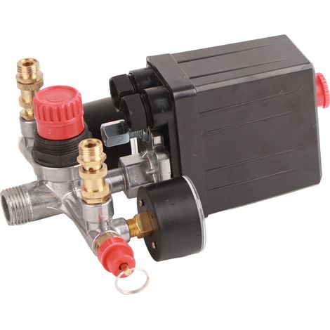 Automatische Druckventil-Schalterbaugruppe für Einloch-Luftkompressoren 90-120 psi 220 V (1/5)