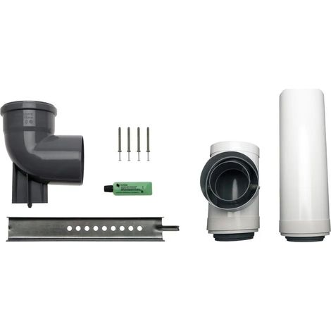 Brötje Kit de base KAS Cheminée de chaudière KRTSK 110/160,KR 110/160/500, coude de support, 654562