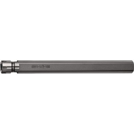 TECWERK Spannzangenfutter ER Spann-Ø 1-7 mmSchaft-Ø 16 mm Schaftlänge 150 mm