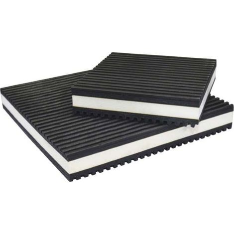 Astral – Plaque anti-vibrations 254 kg – Dimensions 15.2 x 15.2 x 2.22 cm – Réduction des vibrations sous appareils lourds