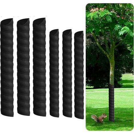 Lot de 6 protections pour tronc d'arbre, 2 tailles, protection multifonctionnelle, protection des troncs d'arbre, protection pour tronc d'arbre (1/5)