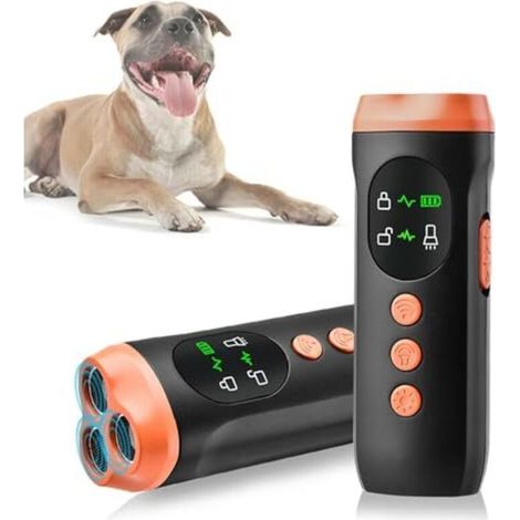 Anti-barking device for dogs (bark shield) – Anti-barking tool with LED flashlight and HD screen, indoor and outdoor anti-barking device for small dogs (1/5)