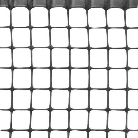 1ROTOLO RETE PLASTICA QUADRANET X BALCONI maglia mm10x10 rotolo mt50 H. cm100