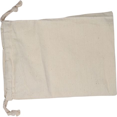 Sac de rangement en coton avec cordon pour linge, voyage et maison, 30x40 cm (1/5)