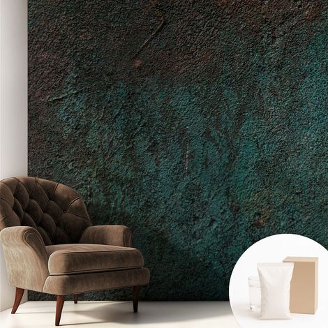 Papier peint intissé avec imprimé pour intérieur moderne application facile a motif - Colle incluse gratuite Surface rustique 250x250 cm (1/5)
