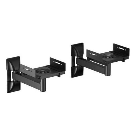 Soporte de Pared Giratorio/ Inclinable Aisens SPK05U-421 para Altavoces/ hasta 25kg