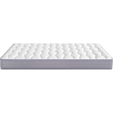 Colchón de muelles 90 x 200 cm, grosor 20 cm, firmeza H3, ergonómico y enrollado HAVRYA (1/5)
