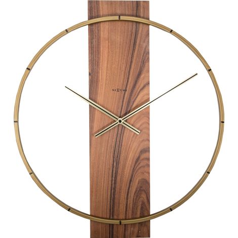 NeXtime Wanduhr 3195BR 50,8 x 28,2 cm Innenbereich