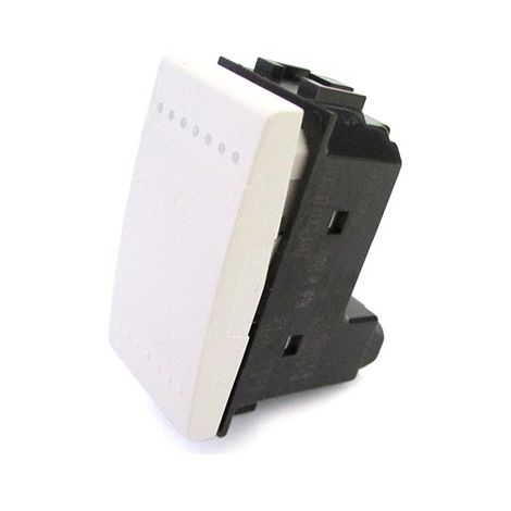 BTICINO Pulsante 1P No 10 A 250Vac Livinglight Bianco (1/4)