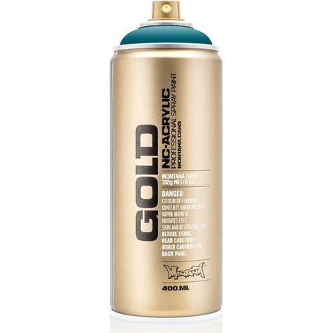 Bombe de peinture - Gold - Acrylique - Reef - G6270 - 400ml - Montana Cans