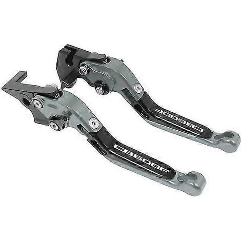 Leviers de frein et d'embrayage pliables, réglables et extensibles pour motos CB600F (2007-2013) - Système de freinage pour véhicules motorisés (E) (1/5)