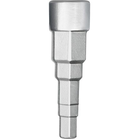 Llave para radiador, llave universal para radiador, llave de válvula de radiador de 5 etapas, llave escalonada con dado de trinquete cuadrado de 1/2", 3/8", 3/4" y 1-1/4" (1/5)