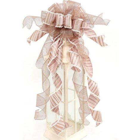 1 Grand nœud en ruban à sequins, motif à carreaux, décoration festive, pour sapin de Noël, accessoire cheveux (1/5)