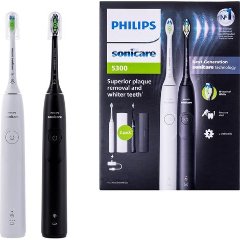 Philips HX7109/01 Sonicare 5300 Zahnbürste schwarz weiß (1/4)