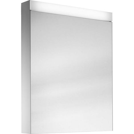 Schneider PATA LED Armoire de toilette, 1 porte 60cm, charnières
