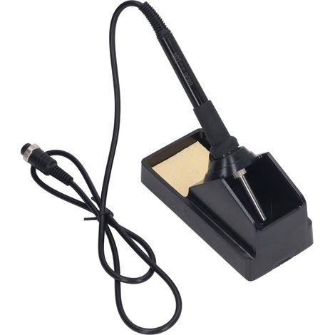 Lötstation mit Heißluftpistole, LED-Digitalanzeige, einstellbarer Temperatur, EU-Stecker 100–230 V (1/5)