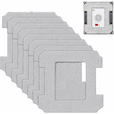 chiffons microfibre robot nettoyeur vitres W1 W2 (1/5)