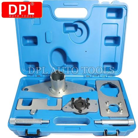 Kit de calage de arbre à cames moteur, Acier de haute qualité, Ensemble d'outils de 6 pièces, Étui portable, Compatible avec plusieurs modèles, Se verrouille en position calée (1/5)