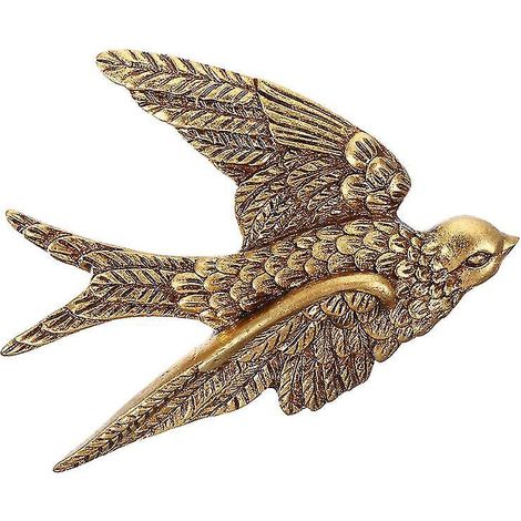 Pendentif hirondelle en résine (1 pièce) (1/3)