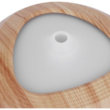 Diffuseur d'huiles essentielles et humidificateur 400 ml avec veilleuse 7 couleurs et minuterie (UE 100-240 V) (1/5)