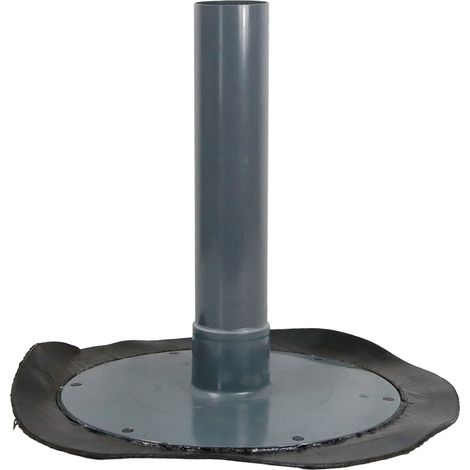 Flachdach-Unterteil mit Flasch aus Bitumen DN 50 - DN 200 (1/3)