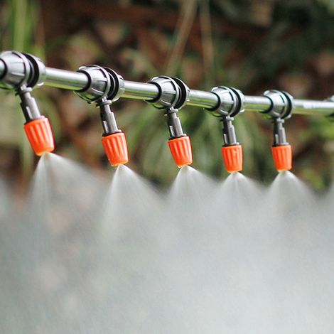 Programmateur d'arrosage automatique électrovanne robinet jardin extérieur tête en métal intelligent contrôleur durable étanche (1/5)
