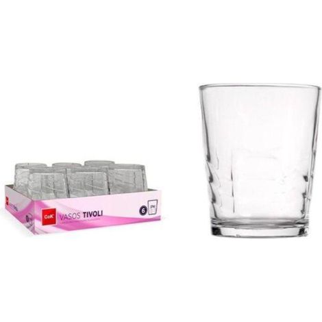27 cls vaso tivoli agua cok similar vaso arco agua - caja 6 unidades