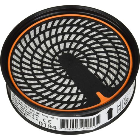 Filtro Sundström - SR 510 P3 per maschere a mezza faccia e maschere integrali