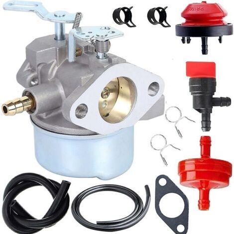 640052 Carburateur pour Tecumseh Hmsk80 Lh318sa 640349 924082 932101 640052 640054 924050 Ariens St624 St824 St1032 Compatible avec les machines de jardin 31ae640f000 31ae6 (1/4)