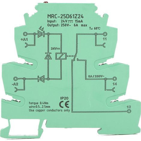 Module Amplificateur de Sortie Relais MRC-25D61Z24 pour PLC DC24V Ultra-Mince (1/5)