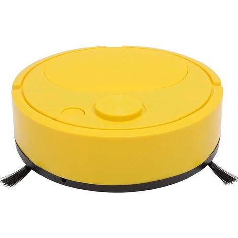 Luqeeg Robot Aspirateur Intelligent, Nettoyage Automatique sans Fil, Puissant Balayage USB, Évite Obstacles pour Parquet, Moquette Ras, Poils d'Animaux, Marbre et Carrelage (1/5)