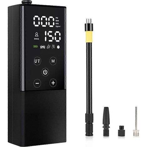 Gonfleur de pneus portable - Compresseur d'air portable 2 fois plus rapide -- (1/5)