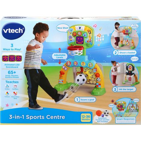 Centro sportivo 3 in 1 giocattolo interattivo Vtech (in lingua inglese)