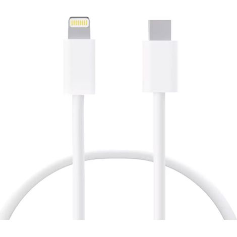 Cable Lightning Contact Blanco 1 m