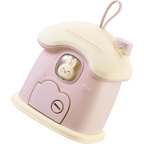 Boîte Champignon Ornement De Bureau pour Adultes Décor pour Enfants Pot d'argent pour Enfants Banque d'argent Hermétique Lettre Ne Peut Pas Lui Plastique (1/5)