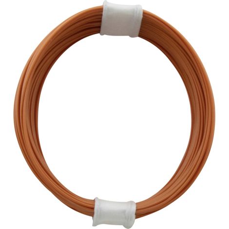 Donau Elektronik 110-7 Litze 1 x 0.04 mm² Orange 10 m