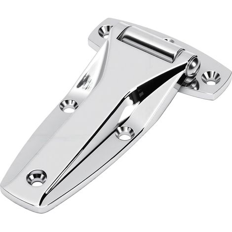 5.5 Inch Soft Close T-Strap Hinge (SILVER) (1/5)