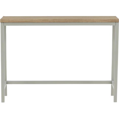 Console Design "Rise" 110cm Naturel & Gris (1/5)