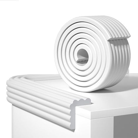 Tira anticolisión de 2 metros, tira protectora anticolisión para bebés, protector de esquinas de muebles (1/4)