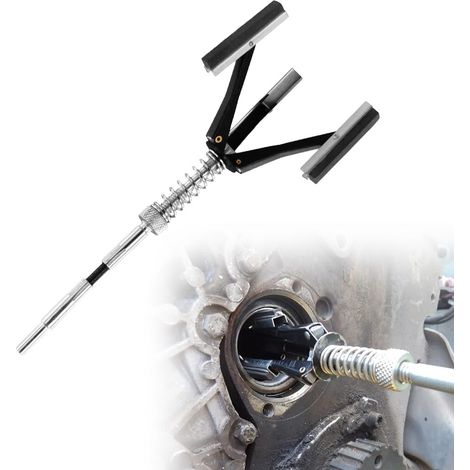 Outil de Meulage Cylindrique Réglable, 32 à 88 mm Outil de Déglaçage de Cylindre 3 Mâchoires Outil de Rodoir Tension D'arbre Flexible de Moteur Automatique pour Voitures Camions Bus Tracteurs (1/5)