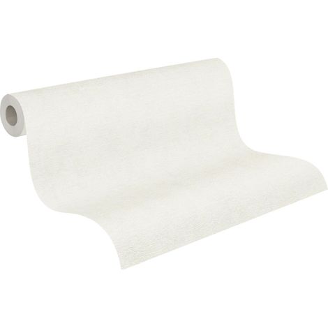 Papier peint Uni Blanc Casual Living A.S. Création (1/5)