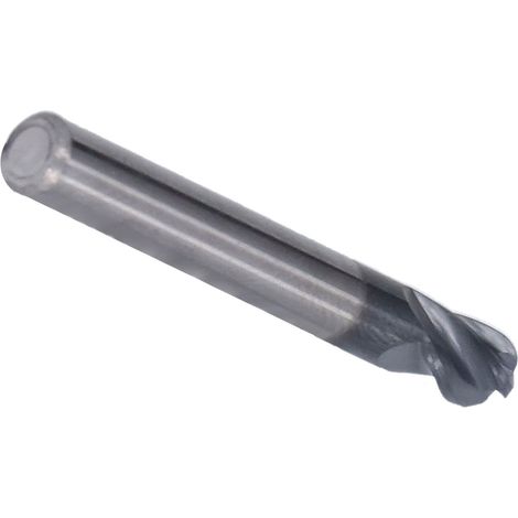 Kugelfräser, 4 Schneiden, Hartmetall, Spiralfräser, CNC-Fräser für Fräsarbeiten R3x12xD6x50 (1/5)