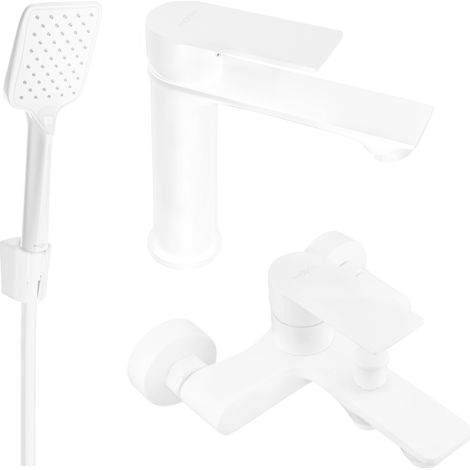 Mexen Royo R62 juego de baño, blanco - 72203R62-20 (1/4)
