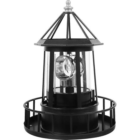 Lampe LED rotative solaire pour éclairage paysager extérieur, décoration de jardin, design rotatif, contrôle automatique de la lumière pour terrasses et allées (1/5)