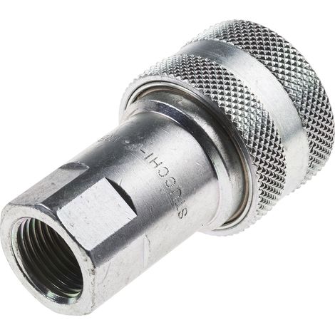 Raccord hydraulique rapide RS PRO, Femelle en Acier 1/2pouces ( Prix pour 1 ) (1/2)